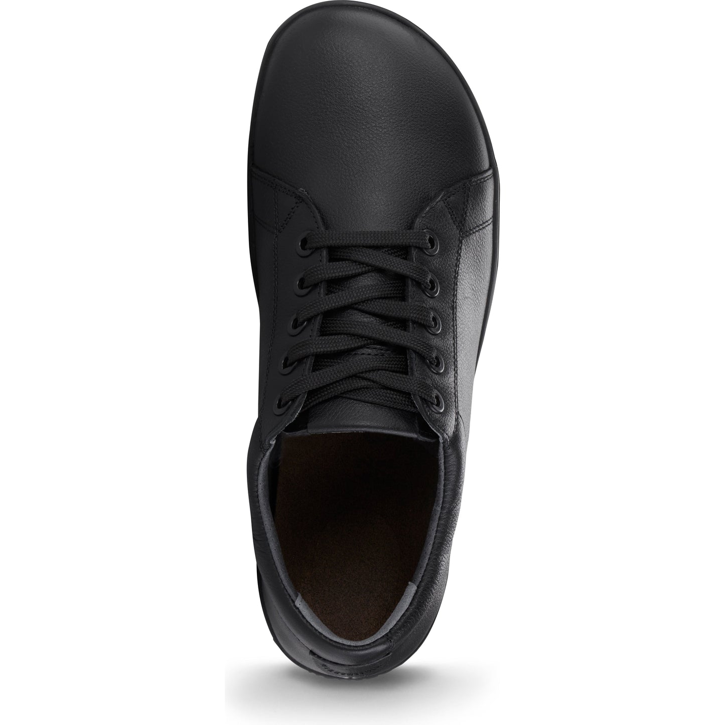 QO 500 Leather Safety Shoe in Black Leather