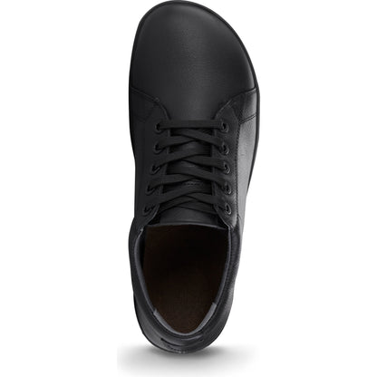 QO 500 Leather Safety Shoe in Black Leather