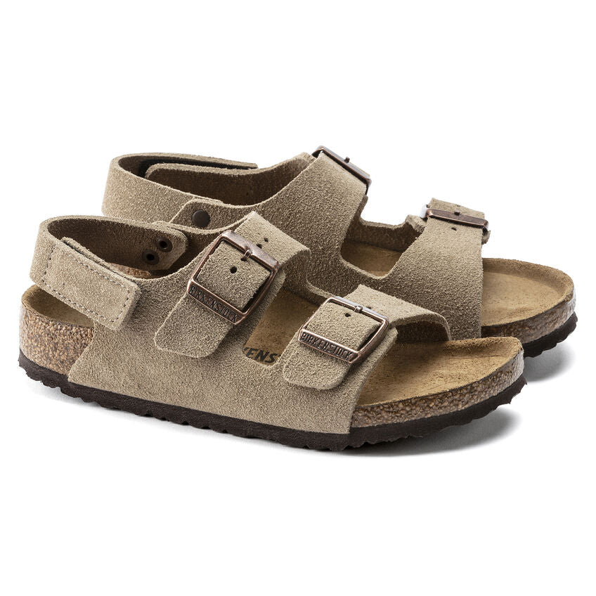 Kid's Milano HL Suede in Taupe