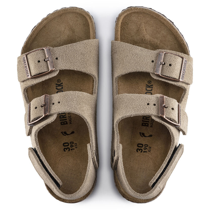 Kid's Milano HL Suede in Taupe