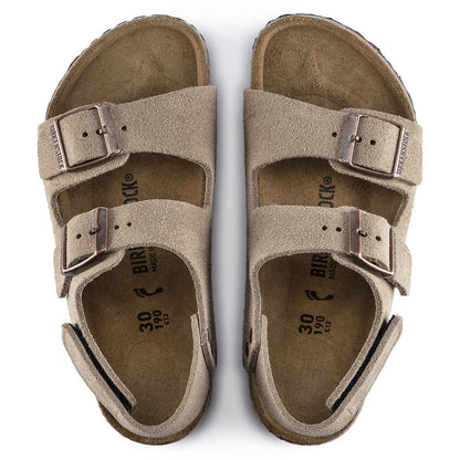 Kid's Milano HL Suede in Taupe