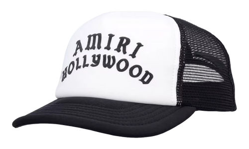 Hollywood Trucker Hat "Black" AMHATR1025 BLAC