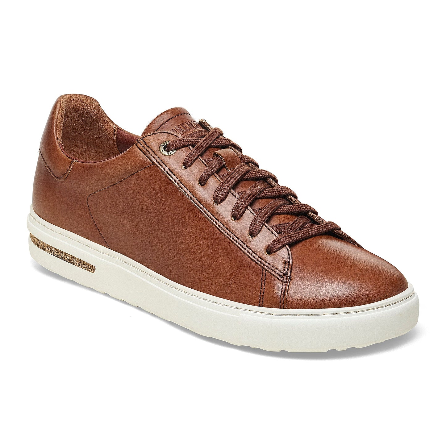 Bend Canvas Suede Low Sneaker in Cognac