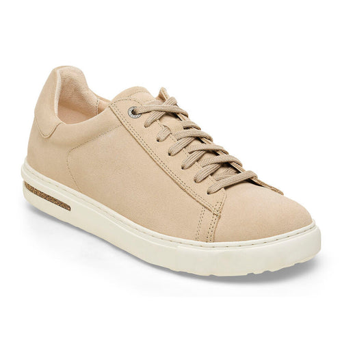 Bend Low Suede Leather Sneaker in Sandcastle