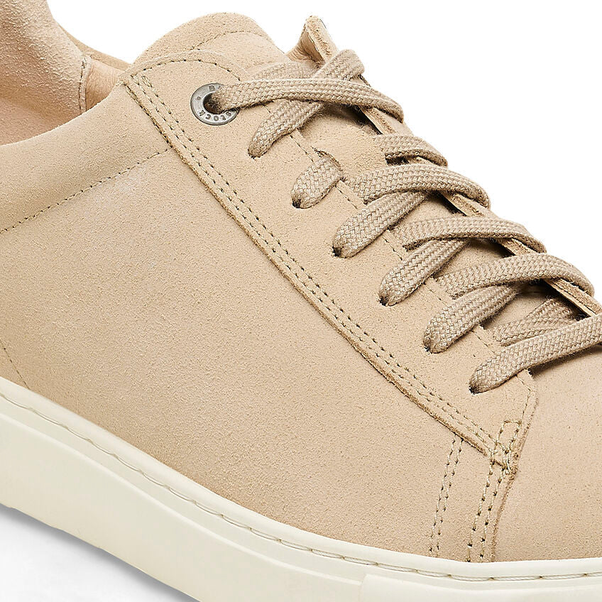 Bend Low Suede Leather Sneaker in Sandcastle
