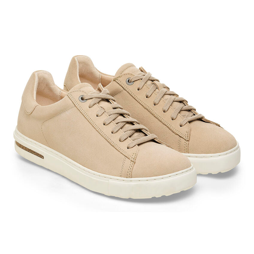 Bend Low Suede Leather Sneaker in Sandcastle