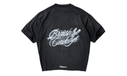 British Cowboys SS Tee "Stained Black" MLM100592-SB