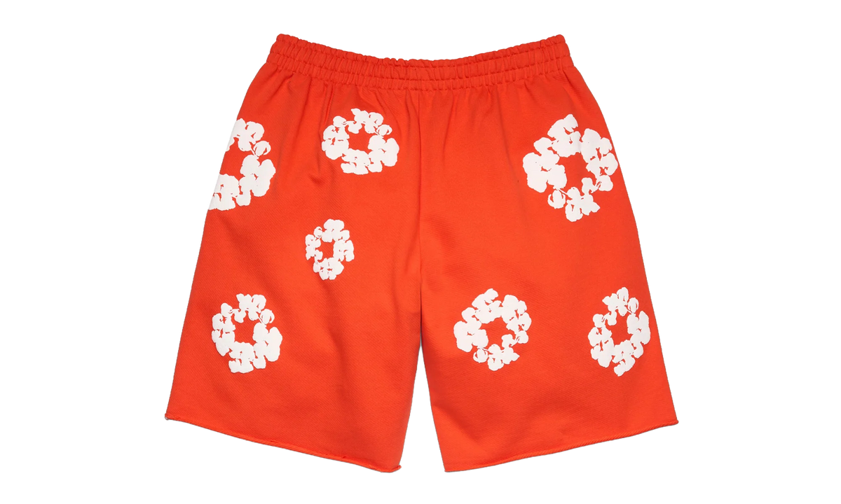 Cotton Wreath Sweatshorts "Dark Orange" DT618