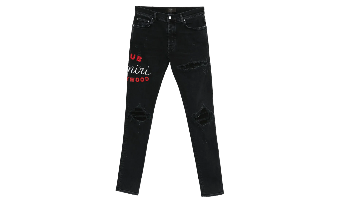 MX1 Club Logo Jeans "Dusk Black" AMDNSY1168 636