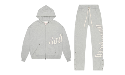 OG Logo Sweatsuit V2 "Heather Grey" I8BP9T8C