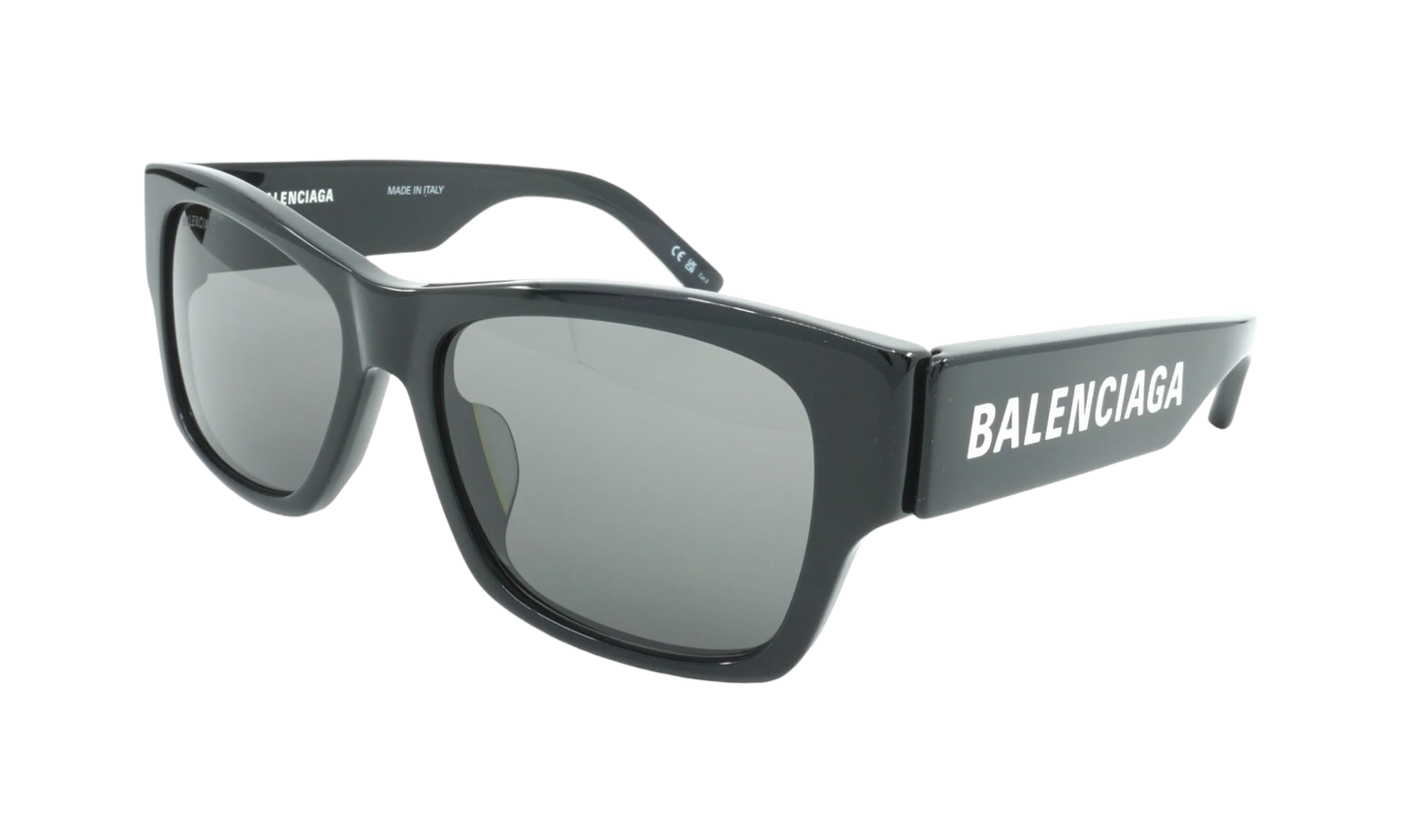 Rectangular Frame Sunglasses "Black" BB0262SA 001