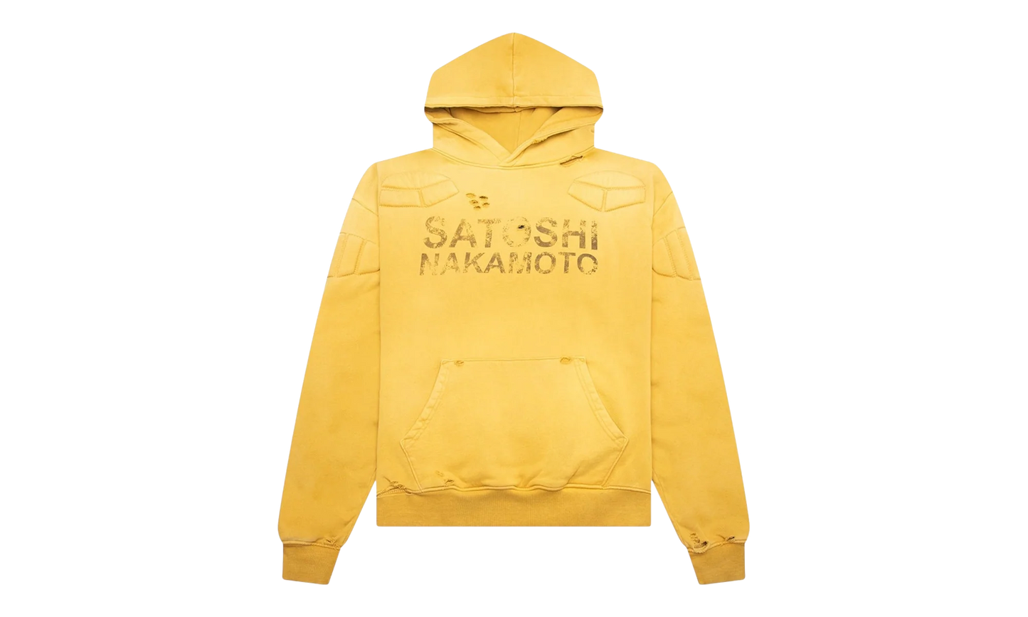 Moto Logo Hooded Sweatshirt "Mustard" SS25H0002 MUS