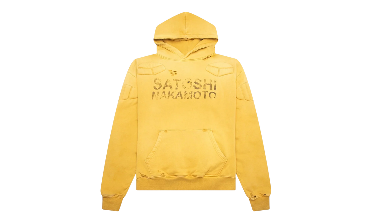 Moto Logo Hooded Sweatshirt "Mustard" SS25H0002 MUS