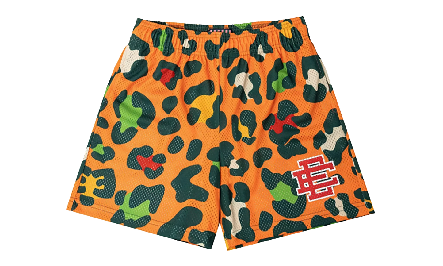 EE BASIC SHORT "SS22 - Orange Leopard" EE590