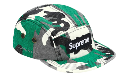 Military Camp Cap "FW25 - Green Camo" SU26975