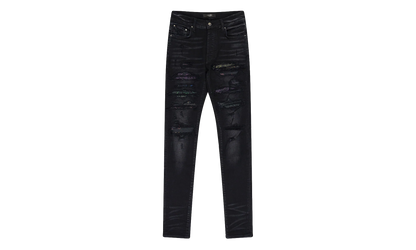Rainbow Paisley Thrasher Jean "Black" PF22MDS017_BLACK