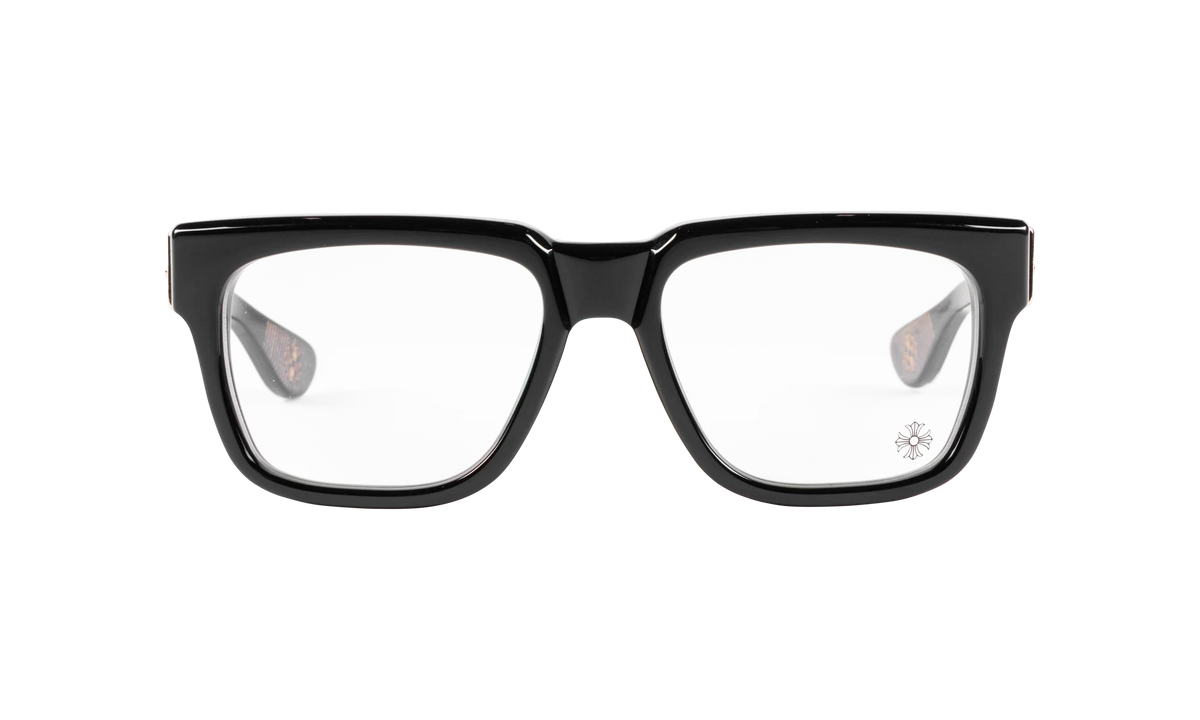 Box Officer Eye Glasses "Black Gold plated “18 KG" CHRM0937