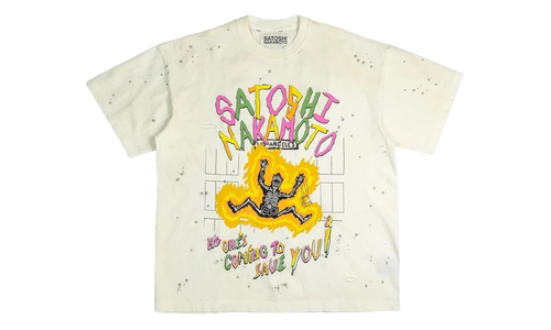 No Savior Tee "White" SAT009