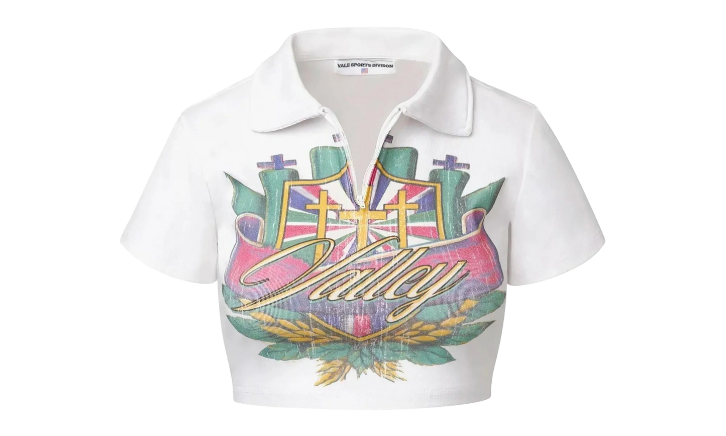 Valor Cropped Rugby Top Wmns "White" 10075730
