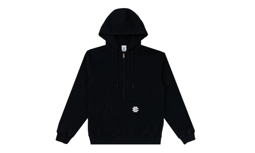 EE FULL ZIP HOODIE "FW23 - Black/Grey" EE833