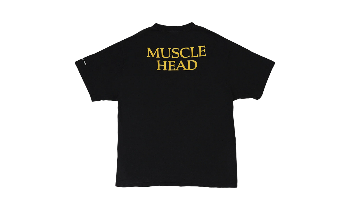 MIXED PRINTED VINTAGE T-SHIRT "WASHED BLACK" PGR XTSH 0007
