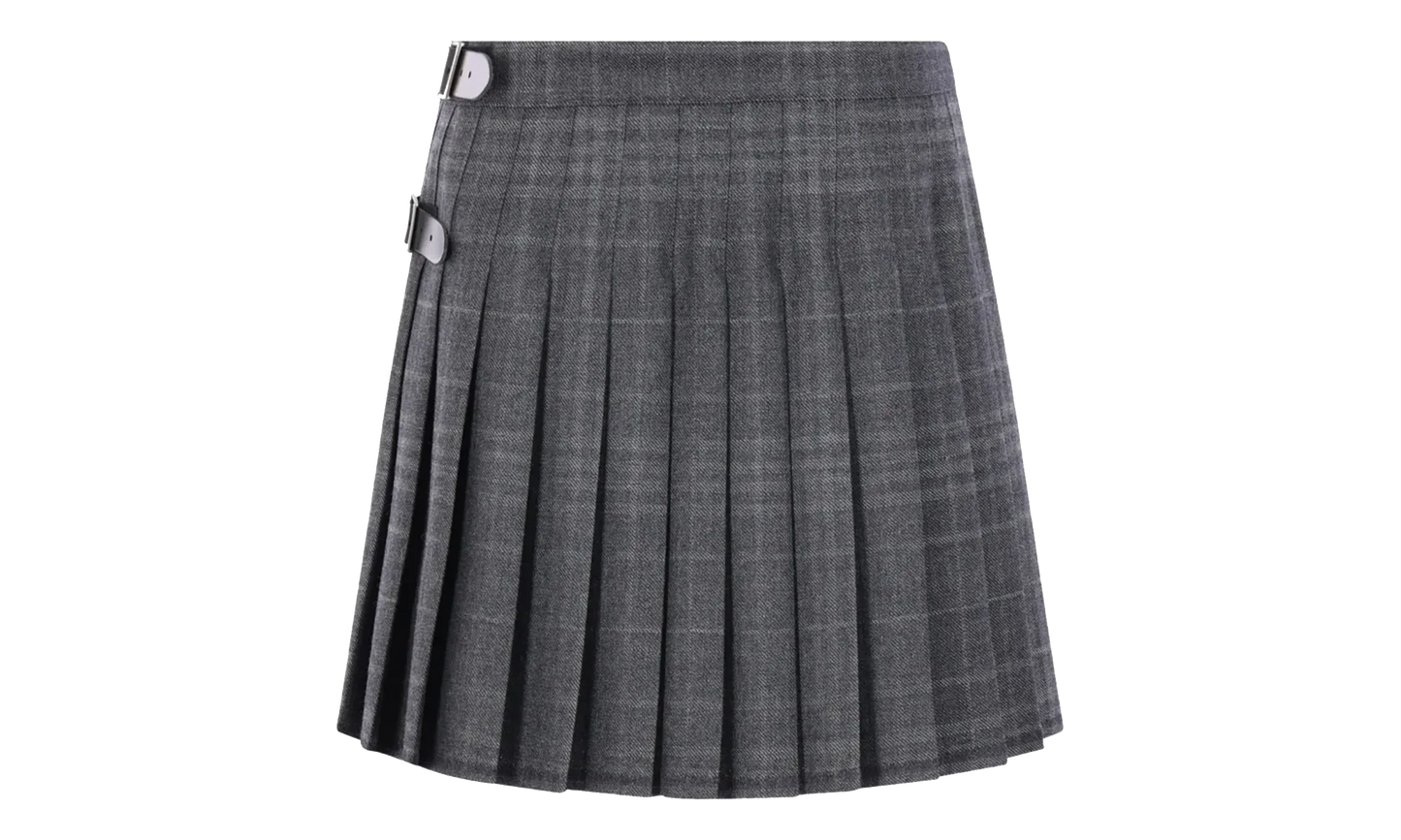 Pleated Mini Skirt WMNS "Grey" 850673 TQT01 1240