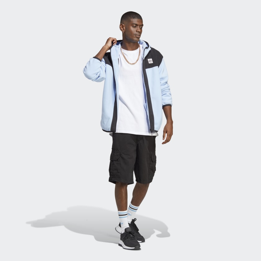 Men's adidas Adventure FC Full Zip Polar Fleece Hoodie