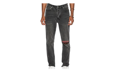 Chitch Angst Sabbath Jeans "Stone Washed Black" MFA24DJ042