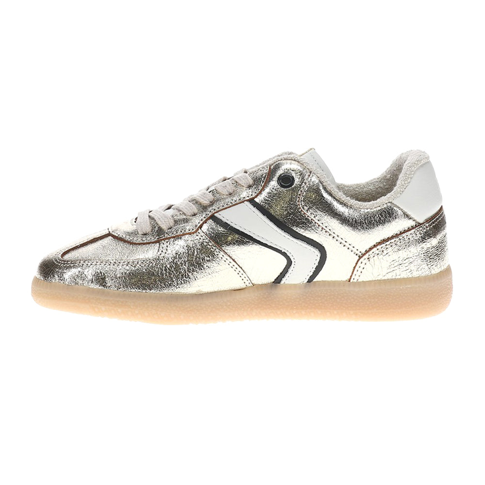 Sylvia Metallic Lace Up Sneakers