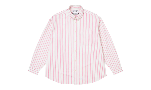 MM6 Maison Margiela Stripe Shirt "SS26 - White" SU27190