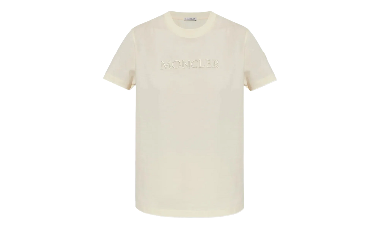 Crew Neck Short Sleeve T-Shirt WMNS "White" MON57