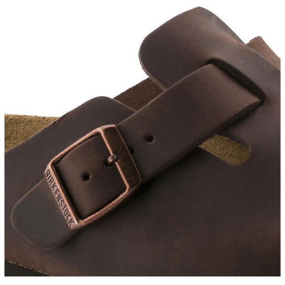 Boston Soft Footbed Oiled Leather in Habana