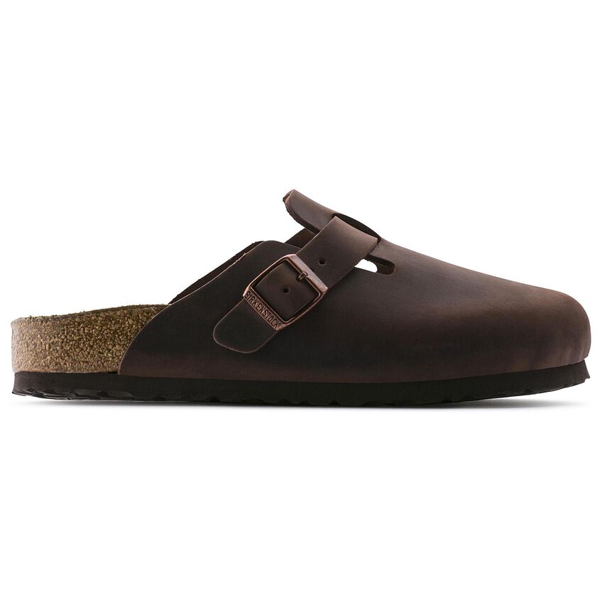 Boston Soft Footbed Oiled Leather in Habana