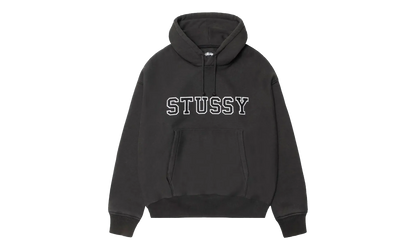 Applique Hoodie "Black" STUS427