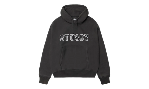 Applique Hoodie "Black" STUS427