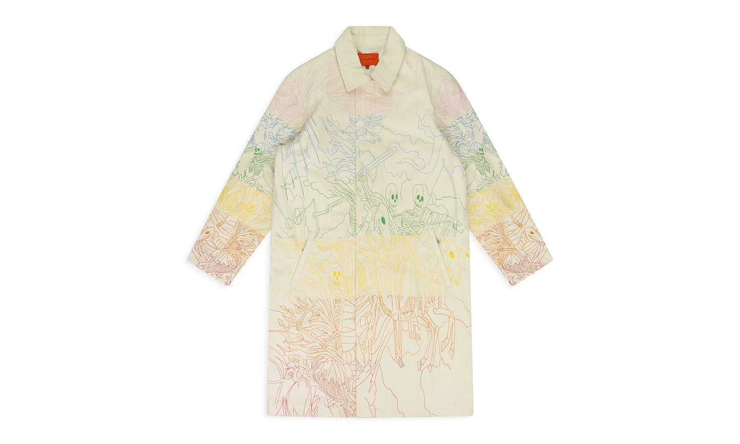 FOUR HORSEMAN TRENCH COAT "Multicolor" WDWMOTW 0004