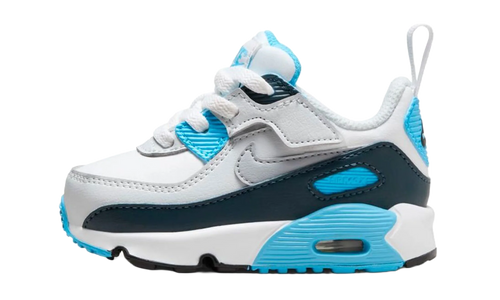 Air Max 90 EasyOn "White Baltic Blue Armory Navy Wolf Grey" HF6359 100