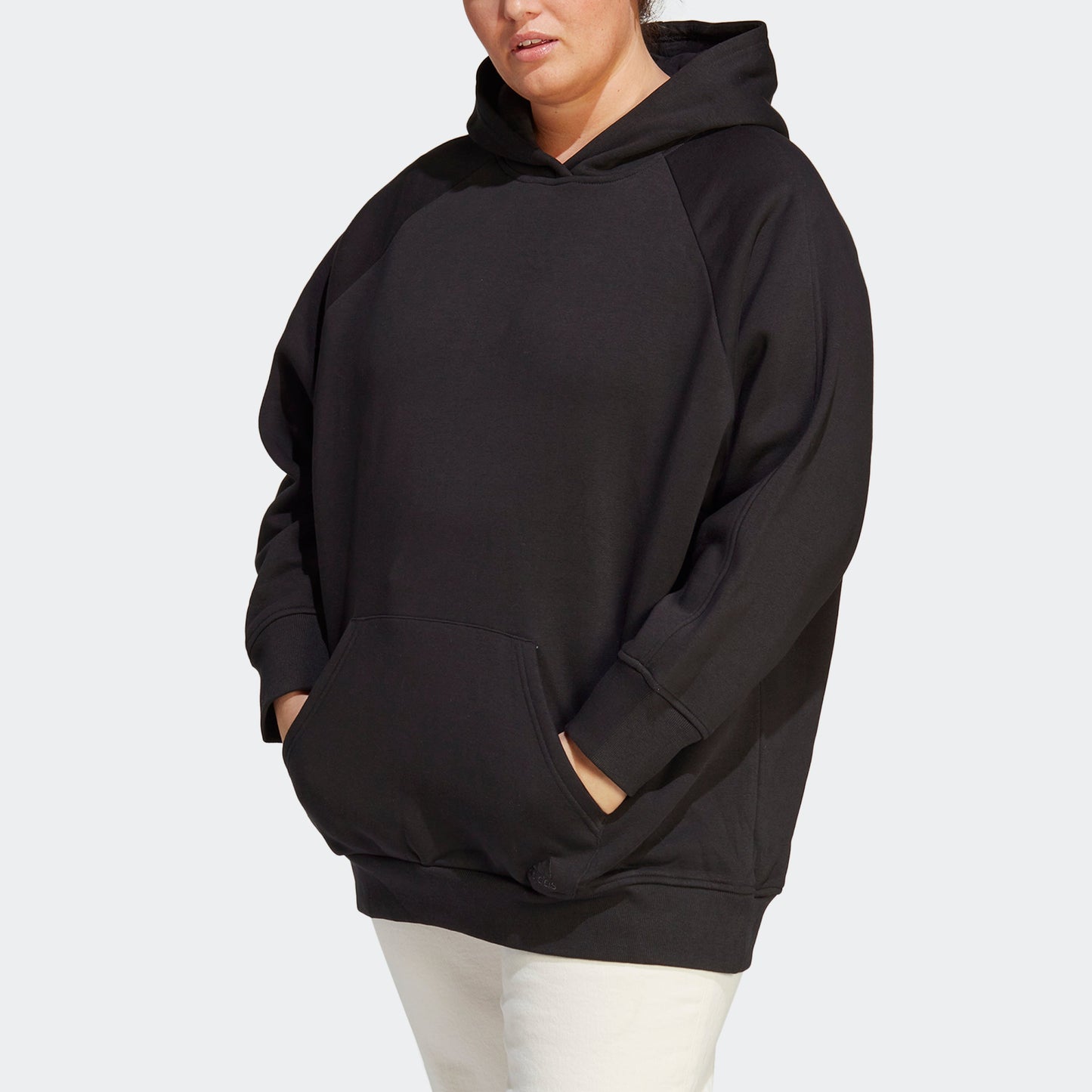 Women's adidas ALL SZN Fleece Boyfriend Hoodie (Plus Size)