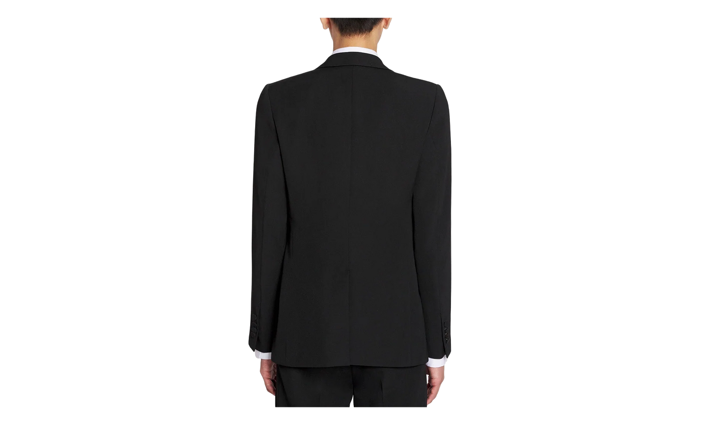 VIRGIN WOOL SINGLE-BREASTED JACKET "Black" RM JA0005 5576 P23 10