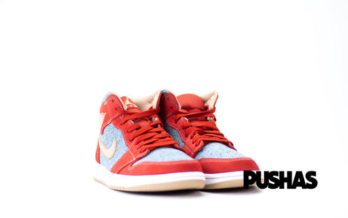 1 Mid 'Denim Red' (2021)