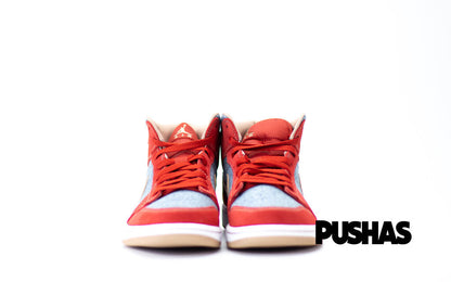 1 Mid 'Denim Red' (2021)