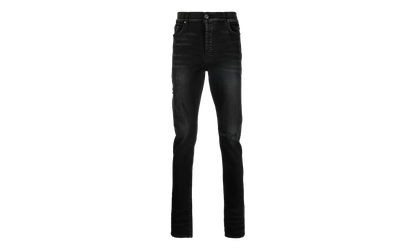 Distressed Logo Jeans "Aged Black" PS23MDS007 023