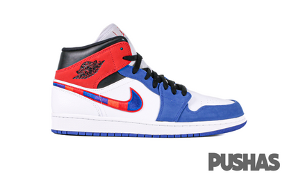 1 Mid 'Multi Color Swoosh' (2022)