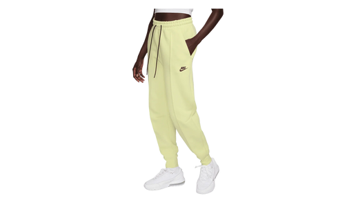 Sportswear Tech Fleece Mid-Rise Jogger Pants WMNS "Luminous Green / Black" FB8330 331