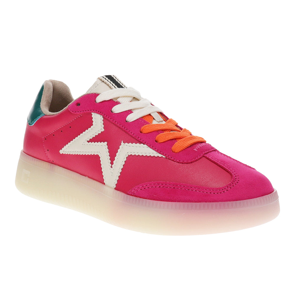 Peaches Lace Up Sneakers