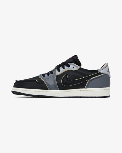 NIKE AIR JORDAN1 RETRO LOW OG EX BLACK SMOKE GREY