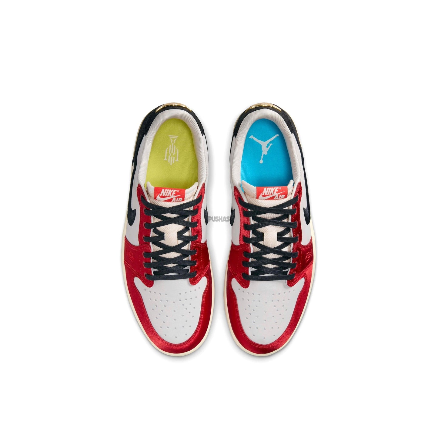 1 Low OG x Trophy Room 'Sail/Black/Varsity Red' (2024)