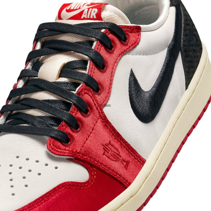1 Low OG x Trophy Room 'Sail/Black/Varsity Red' (2024)