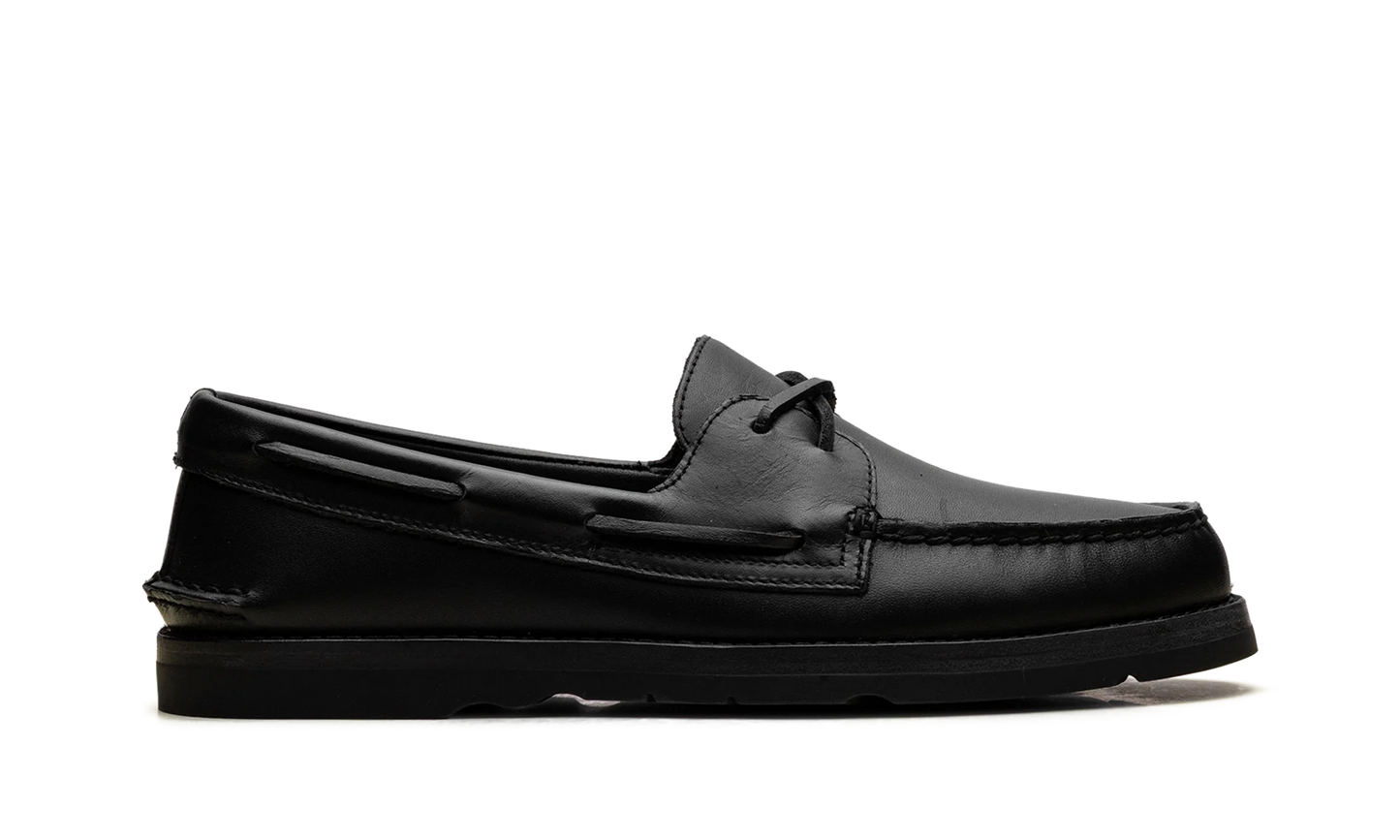 Vachetta Leather Boat Shoe "Todd Snyder Black" 17185745