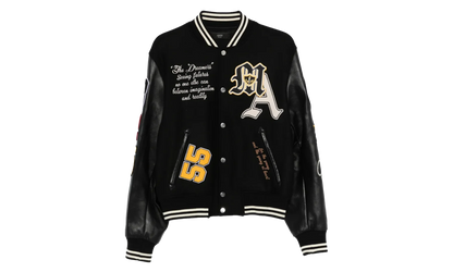 Varsity Patch Jacket "Black" AMOUJA1016 001